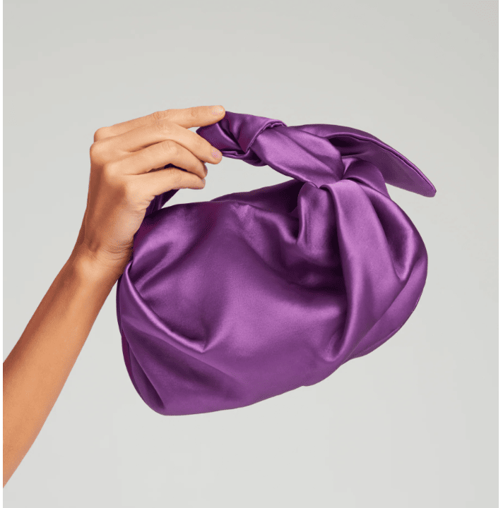 Foto del bolso de mano Cumbia color morado de Lady Pipa