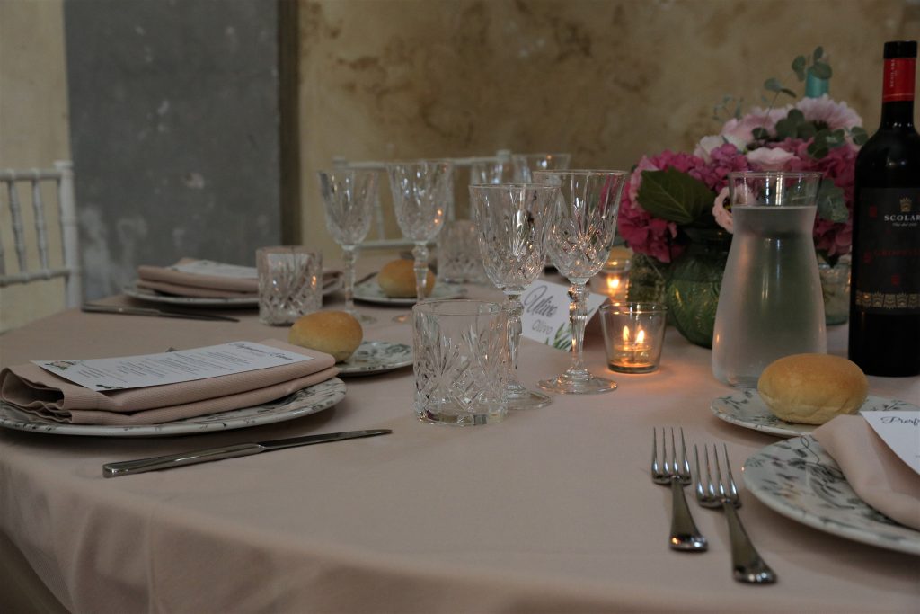 Foto de decorazione mesa boda. Elopement