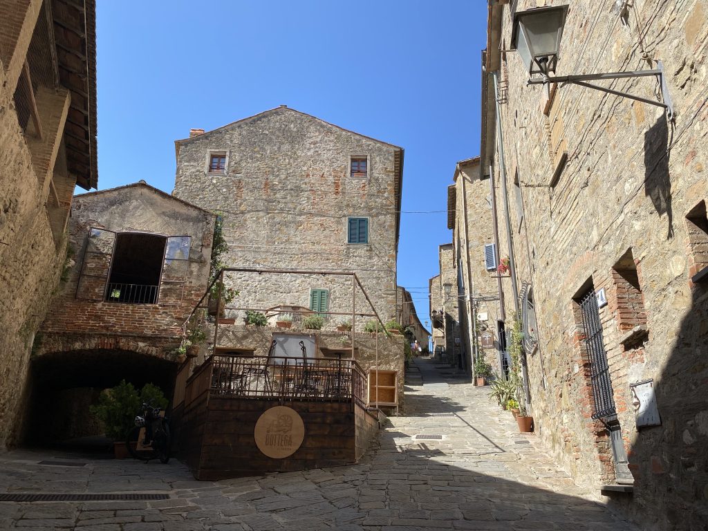 Foto del burgo medieval de Castiglione della Pescaia