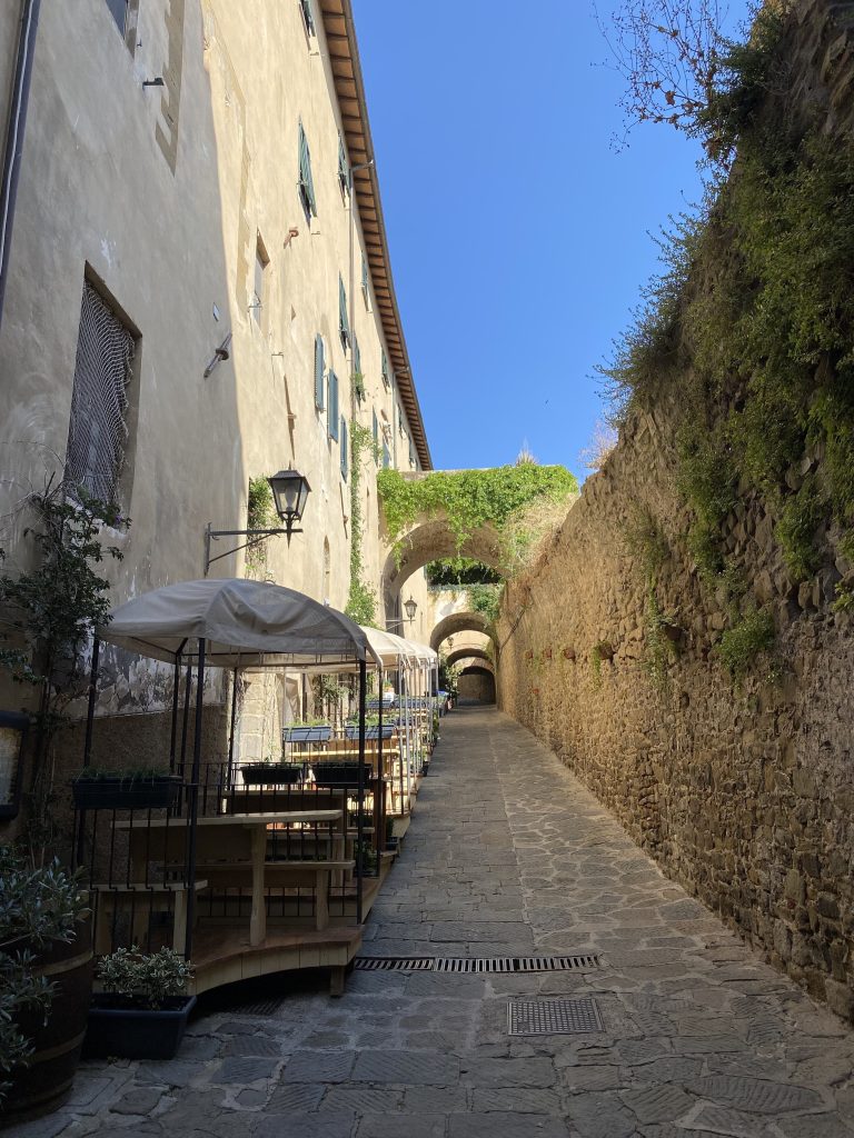 Foto del burgo medieval de Castiglione della Pescaia