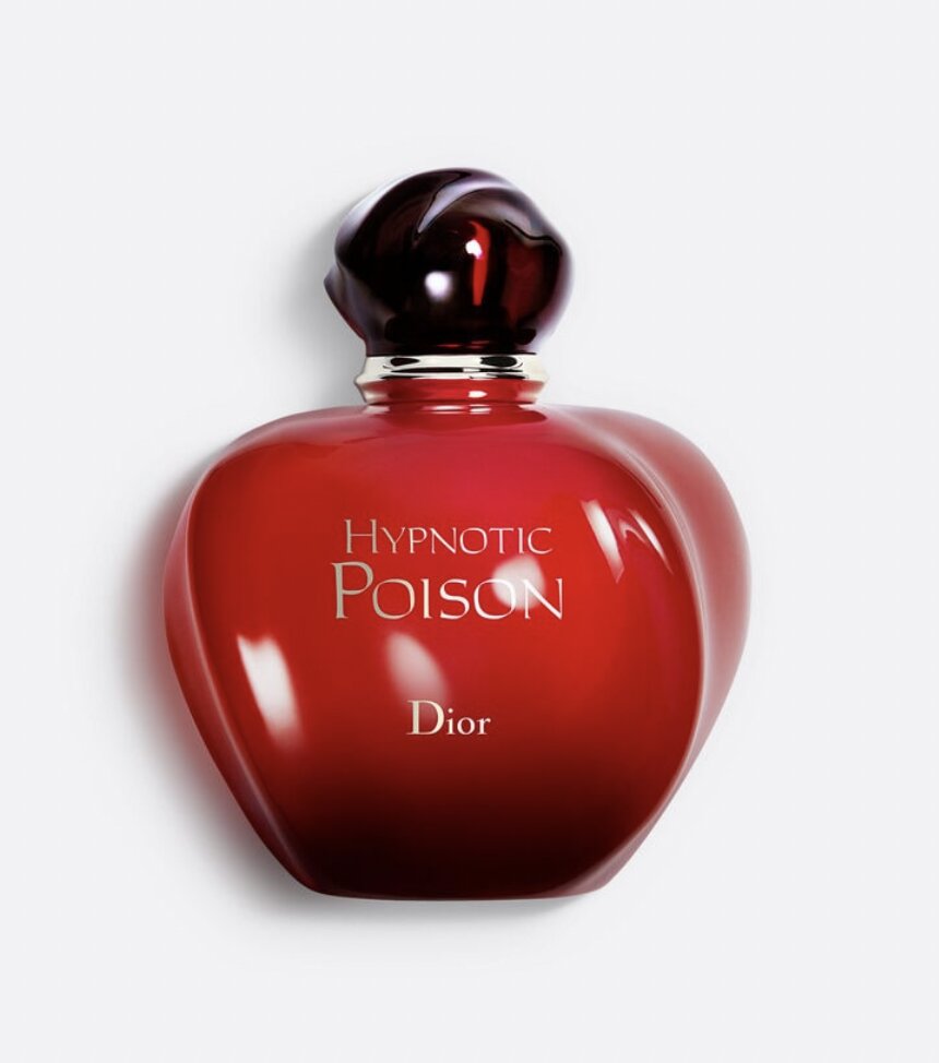 Foto de Hypnotic Poison de Dior sobre fondo blanco